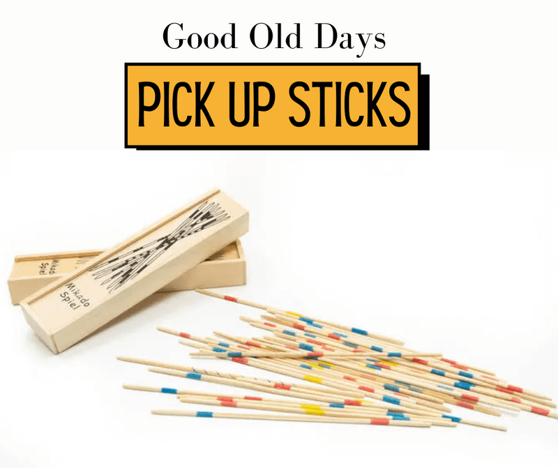 Good Old Days: All About Pick Up Sticks