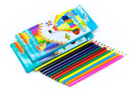 Flat Color Pencil Set