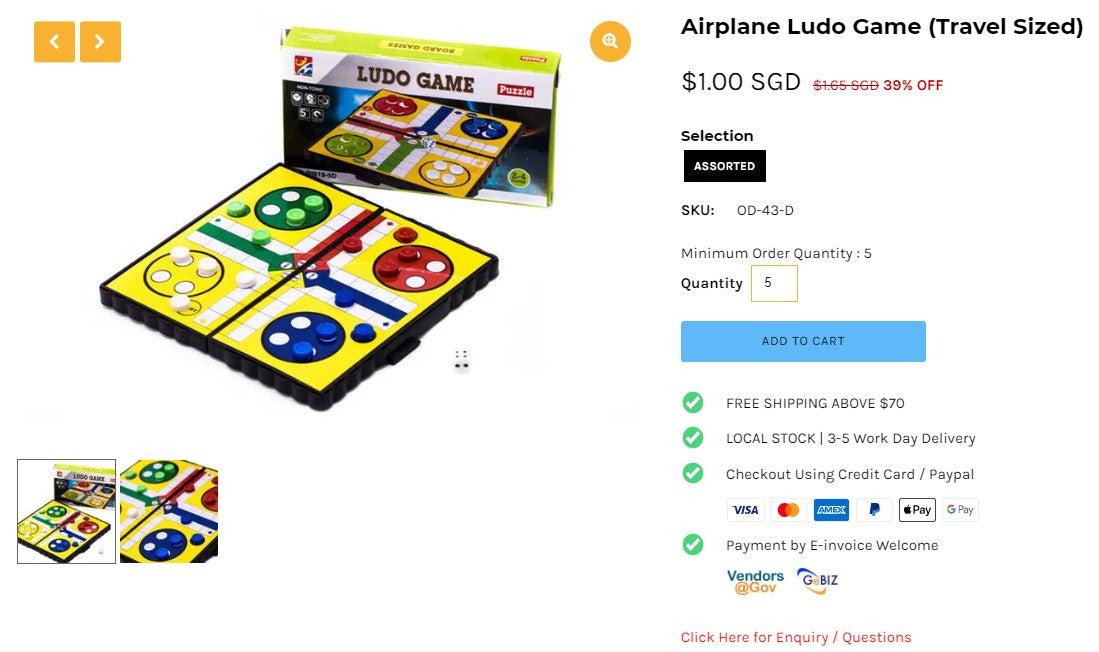 ludo airplane board game