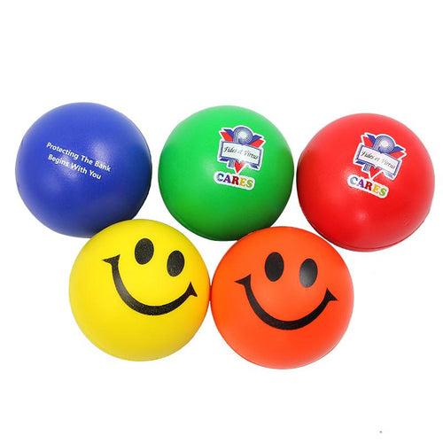 6.3cm Smiley Face Stress Ball IWG FC One Dollar Only