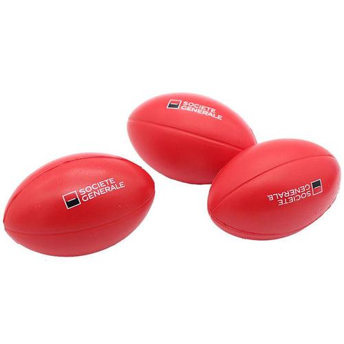 Glossy Rugby Design Stress Ball IWG FC One Dollar Only
