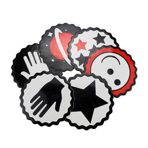 Round Absorbent Paper Coasters IWG FC One Dollar Only