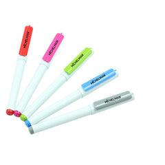 Gel Pen With Removable Cap And Coloured Clip One Dollar Only