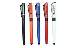 Metal Gel Pen With Stylus One Dollar Only