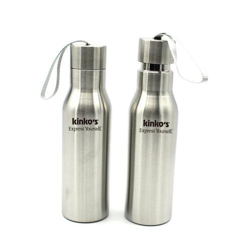 Stainless Steel Drinking Bottle With Screw Cap One Dollar Only