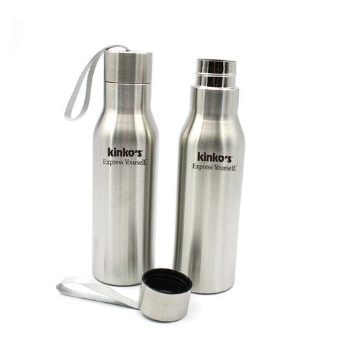 Stainless Steel Drinking Bottle With Screw Cap One Dollar Only