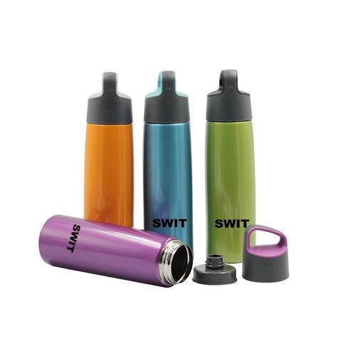Stainless Steel Drinking Bottle With Angled Handle (Large) One Dollar Only