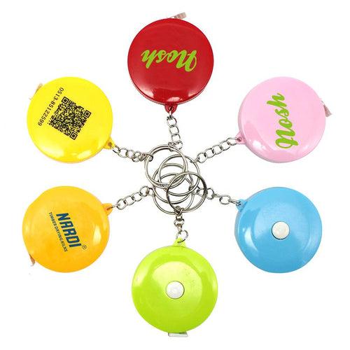 Round Keychain With Tape Measure (5Cm) One Dollar Only