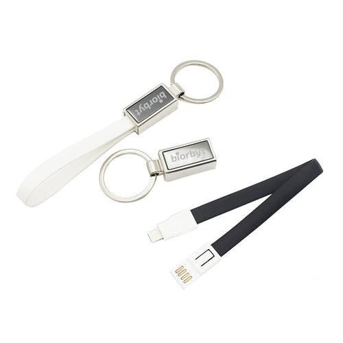 Apple/Android Two-In-One Cable Keychain One Dollar Only
