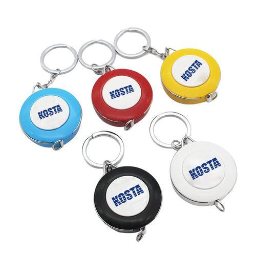 Mini Round Keychain With Tape Measure One Dollar Only