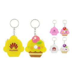 Cupcake Keychain With Tape Measure One Dollar Only