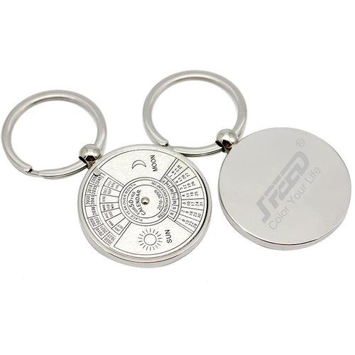 Keychain With Rotating Calendar One Dollar Only