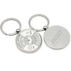 Keychain With Rotating Calendar One Dollar Only