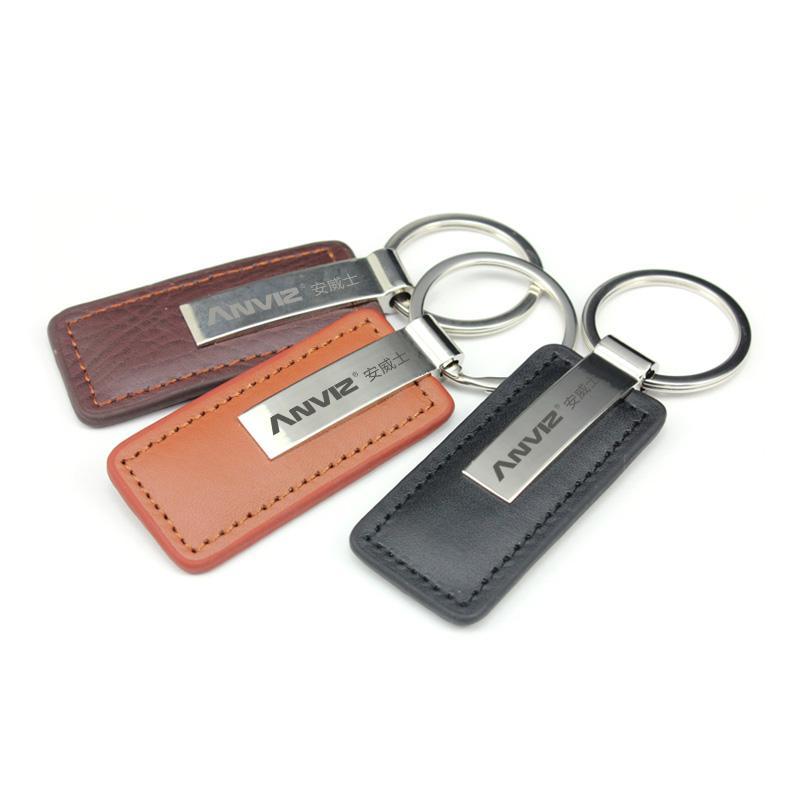 cheap corporate gifts singapore leather keychain