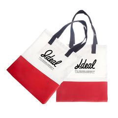 Canvas And Leather Tote Bag One Dollar Only