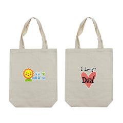 Cotton Canvas Tote Bag 33*38*10cm IWG FC One Dollar Only