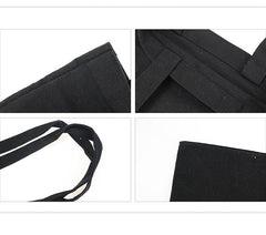 Black Canvas Tote Bag 26*33cm IWG FC One Dollar Only