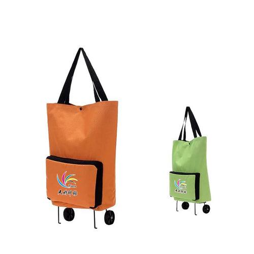 Foldable Shopping Trolley Bag With Wheels IWG FC One Dollar Only