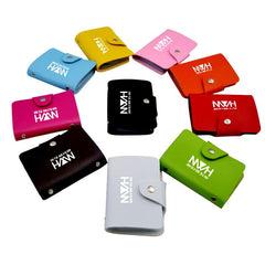 Card Organiser With 12 Card Pockets And Coloured Cover One Dollar Only