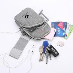 Outdoor Sports Arm Bag with Headphone Hole One Dollar Only
