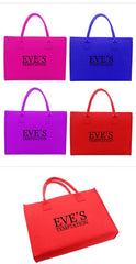Solid Colour Felt Tote Bag IWG FC One Dollar Only