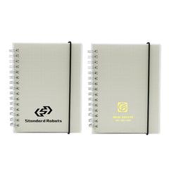 A6 Notebook With Clear Cover And Dot Grid Pages One Dollar Only