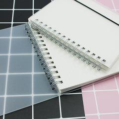 A6 Notebook With Clear Cover And Dot Grid Pages One Dollar Only