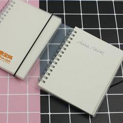 A5 Notebook With Clear Cover And Dot Grid Pages One Dollar Only