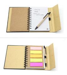 Large Notebook Set With Coloured Cover And Vertical Flap One Dollar Only