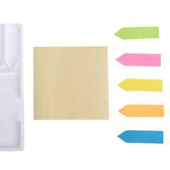 Sticky Notes Set In Snap Closure Box One Dollar Only