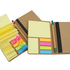 Notebook Set With Pu Leather Cover And Elastic Band Closure One Dollar Only