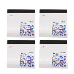 Colourful Square Notepad One Dollar Only