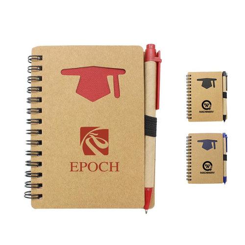 Notebook With Mortarboard Design On Cover One Dollar Only