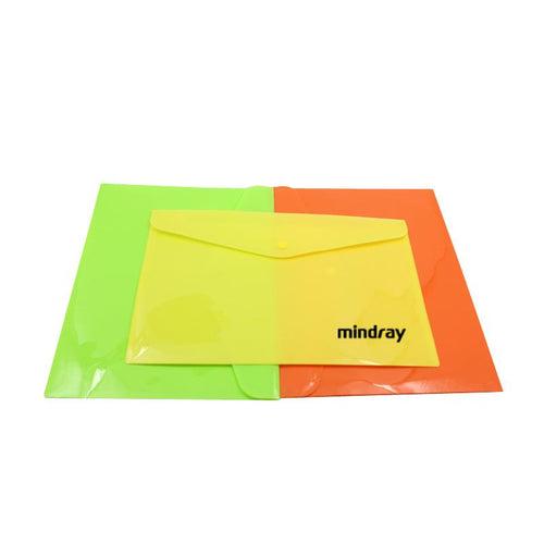 Coloured Envelope-Style A4 Document Holder With Snap Fastener One Dollar Only