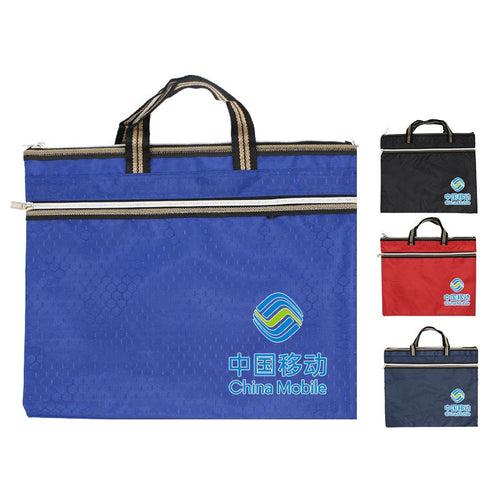 Rectangular Hand Carry Tote Bag with Hexagonal Design One Dollar Only