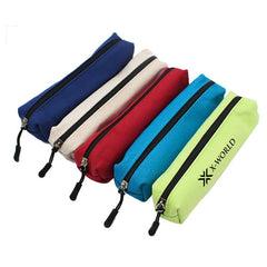 Small Rectangular Zippered Canvas Pencil Case One Dollar Only