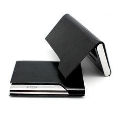 Metal Name Card Holder With Black Cover One Dollar Only