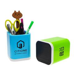 Coloured Square Pen Holder One Dollar Only