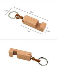 Wooden Phone Holder Keychain IWG FC One Dollar Only