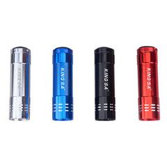 National Day Mini Led Torch Light With Silver Ring Design National Day Gifts One Dollar Only