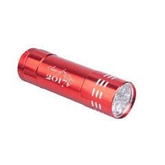 Mini Led Torch Light With Silver Ring Design One Dollar Only