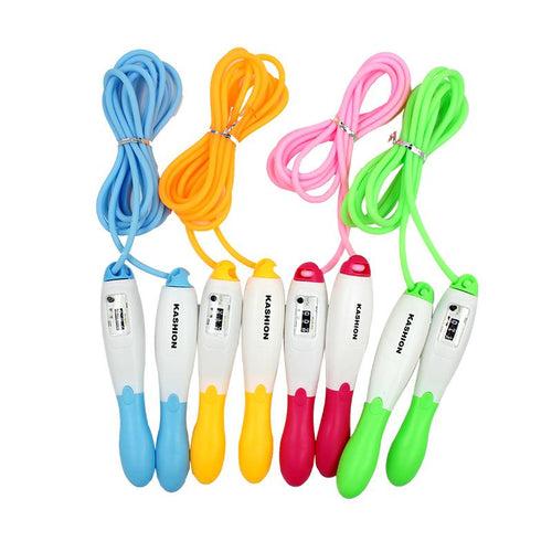 Dual-Coloured Skipping Rope With Jump Counter One Dollar Only
