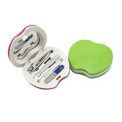 4-Piece Manicure Set In Apple-Shaped Case One Dollar Only
