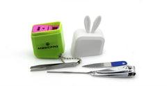 4-Piece Manicure Set In Case With Rabbit Ears One Dollar Only