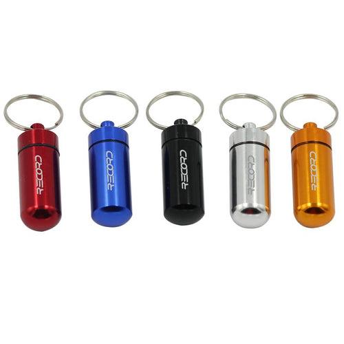 Keychain With Pill Vial One Dollar Only