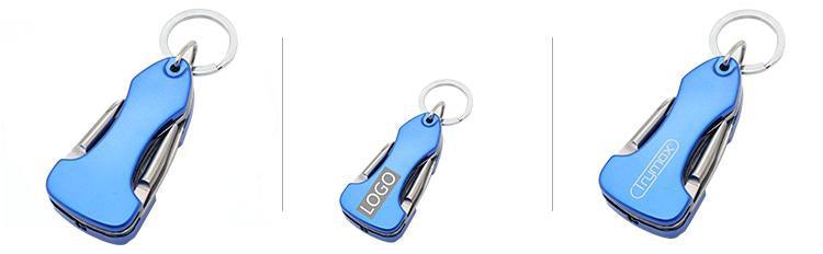 Keychain With 7-In-1 Multi-Tool Set CG Keychains One Dollar Only