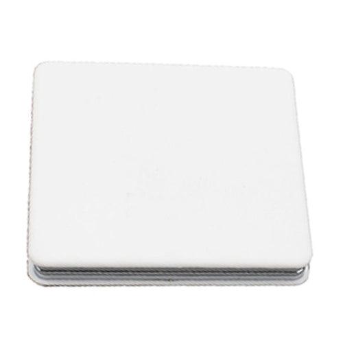 Square Flip Pocket Mirror with White ABS cover One Dollar Only