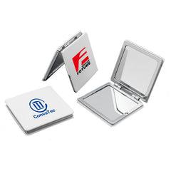 National Day Square Flip Pocket Mirror with White ABS cover National Day Gifts One Dollar Only