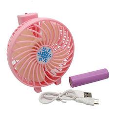 Handheld Usb And Battery Operated Fan One Dollar Only