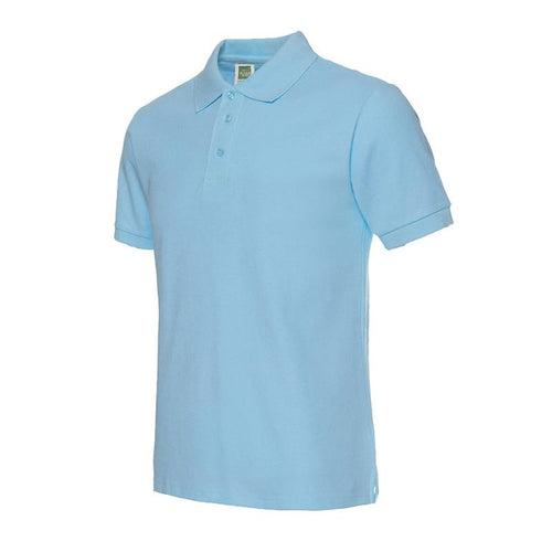 Short-Sleeved Polyester Cotton Polo Shirt One Dollar Only